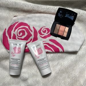 Lancome Blush pallete and Creme Mousse Confort